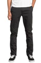 Men's Rvca Daggers Slim Chinos - Black