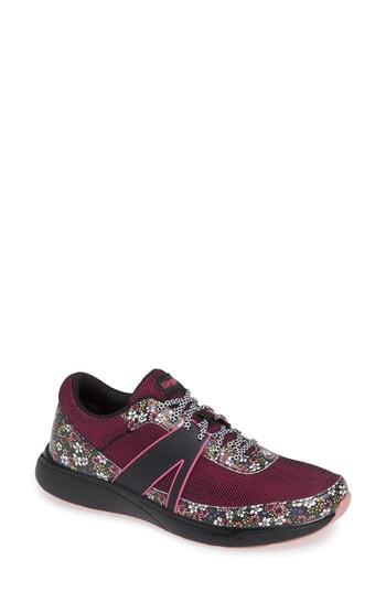 Women's Alegria Qarma Sneaker -6.5us / 36eu - Burgundy