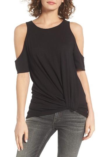 Women's Bp. Twist Front Cold Shoulder Tee