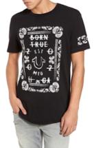 Men's True Religion Brand Jeans Born True Graphic T-shirt - Black