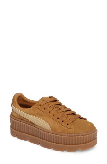 Women's Fenty Puma By Rihanna Creeper Sneaker .5 M - Brown