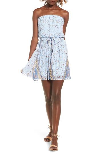 Women's Socialite Pleated Strapless Dress