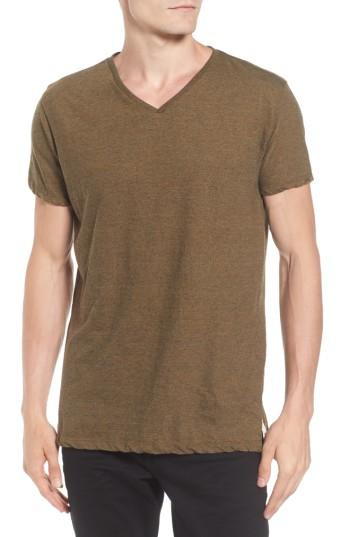Men's Scotch & Soda Melange Jersey T-shirt - Green