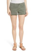 Women's Frame Le Cutoff Denim Shorts - Green