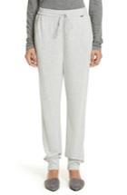 Women's St. John Collection Melange Fine French Terry Pants, Size - Grey