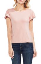Women's Vince Camuto Bubble Sleeve Tee, Size - Pink