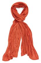 Women's Echo Solid Wrap, Size - Orange