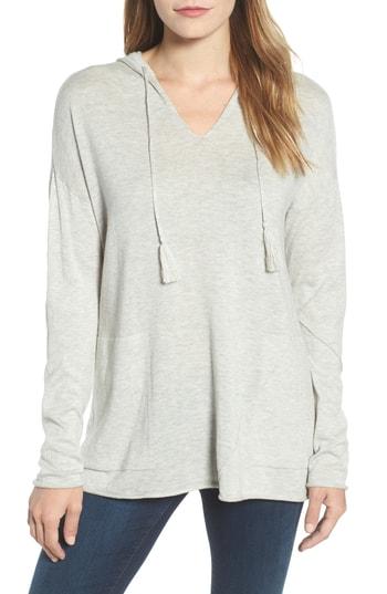Women's Nic+zoe Soft Subtleties Hooded Top - White