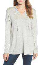Women's Nic+zoe Soft Subtleties Hooded Top - White