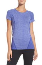 Women's Zella Stand Out Seamless Training Tee - Blue
