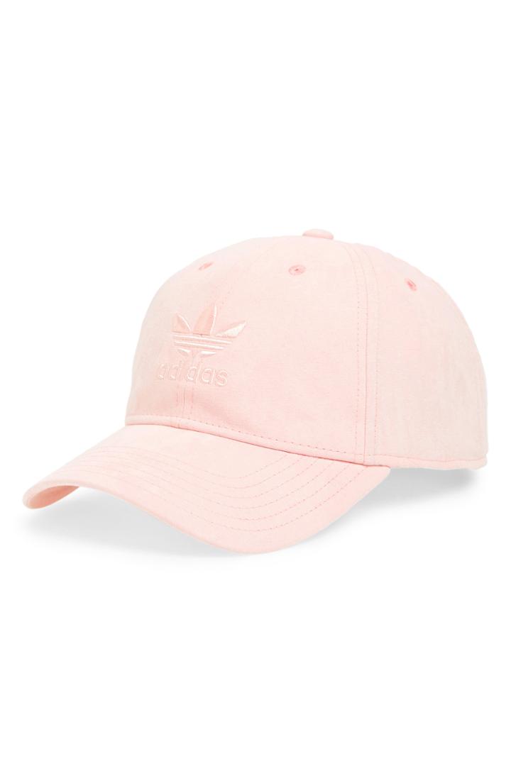 Men's Adidas Originals Relaxed Ball Cap - Pink
