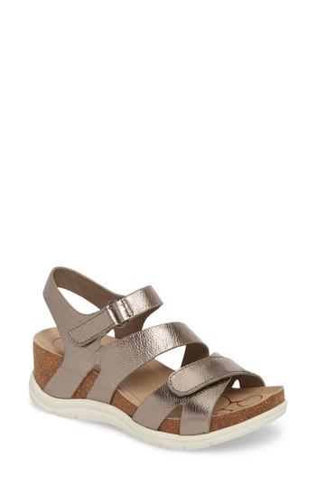 Women's Bionica Passion Wedge Sandal M - Grey