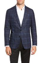 Men's Peter Millar Collection Brooks Regular Fit Boucle Sport Coat R - Blue