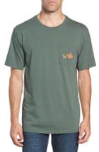 Men's Southern Tide Sunset Graphic Pocket T-shirt, Size - Green