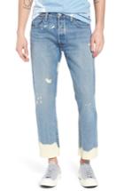 Men's Levi's 501 Original Straight Leg Cutoff Jeans X 32 - Blue