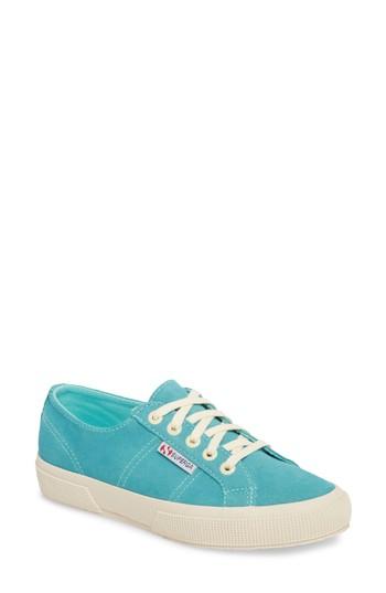 Women's Superga 'cotu' Sneaker Us / 37.5eu - Blue/green