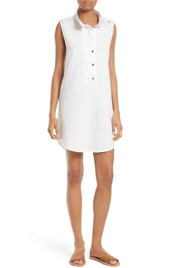 Women's Equipment Freda Distressed Silk Tunic Dress