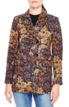 Women's Sandro Alma Print Jacquard Jacket