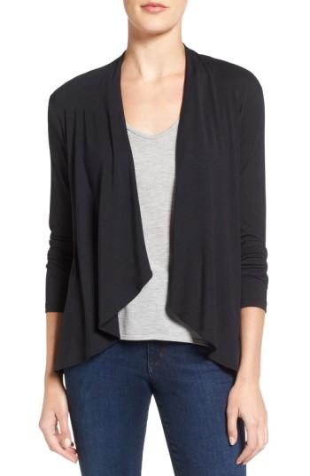Women's Amour Vert Michaela Stretch Modal Cardigan - Black
