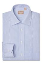 Men's Gitman Regular Fit Stripe Dress Shirt 33 - Blue