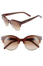 Women's Chloe 'boxwood' 54mm Sunglasses - Caramel