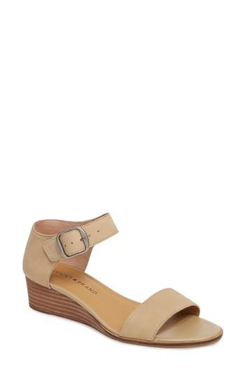 Women's Lucky Brand Riamsee Sandal .5 M - Beige