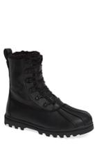 Men's Native Jimmy Treklite Water Repellent Boot With Faux Shearling Liner M - Black