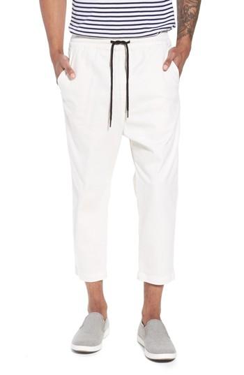 Men's Hudson Leo Drop Crotch Pants - Ivory