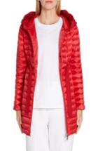Women's Moncler Barbel Quilted Down Coat With Genuine Mink Fur Trim