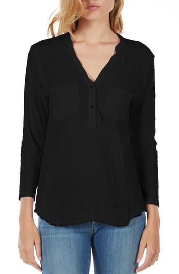 Women's Michael Stars Cotton Tunic - Black