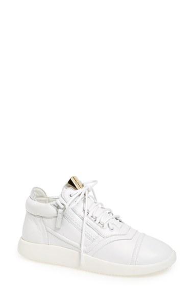 Women's Giuseppe Zanotti Side Zip Low Top Sneaker