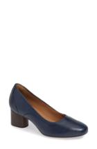 Women's Clarks Un Cosmo Step Pump .5 M - Blue