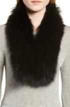 Women's La Fiorentina Genuine Fox Fur Collar