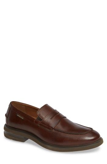 Men's Mephisto Orelien Penny Loafer .5 M - Brown