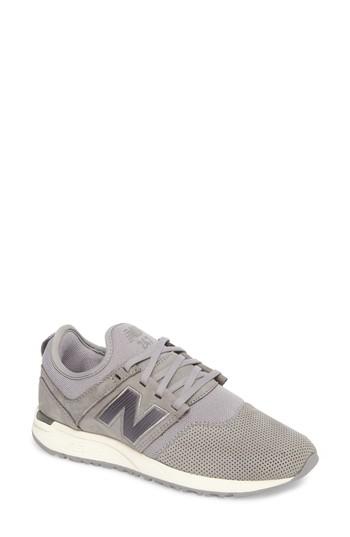 Women's New Balance Sport Style 247 Sneaker .5 B - Green
