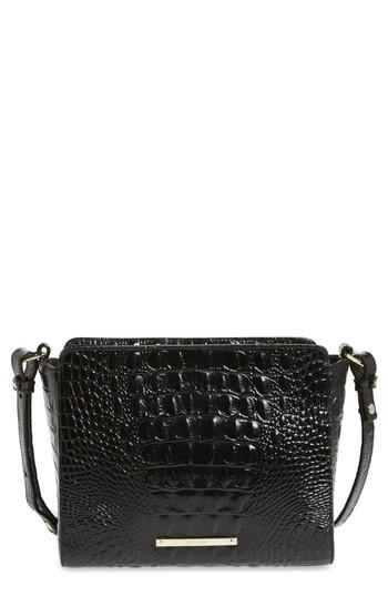 Brahmin Melbourne Carrie Leather Crossbody Bag - Black