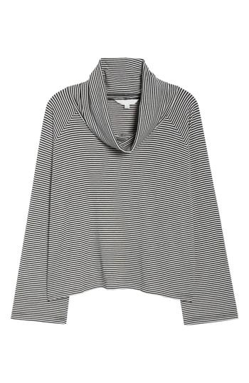Women's Bb Dakota Easy Tiger Cowl Pajama Top - Black