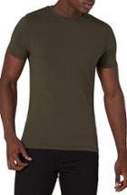 Men's Topman Ultra Muscle Fit T-shirt - Green