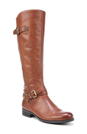 Women's Naturalizer Jodee Knee High Boot .5 Wide Calf M - Brown