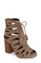 Women's Mia Cara Lace-up Gladiator Bootie M - Grey
