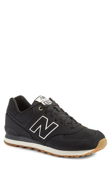 Men's New Balance 574 Outdoor Sneaker D - Black