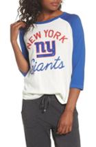 Women's Junk Food Nfl New York Giants Raglan Tee, Size - White