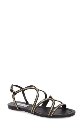 Women's Jimmy Choo 'nickel' Sandal Us / 35eu - Black