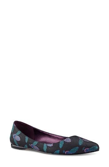 Women's Nine West 'speakup' Flat .5 M - Black