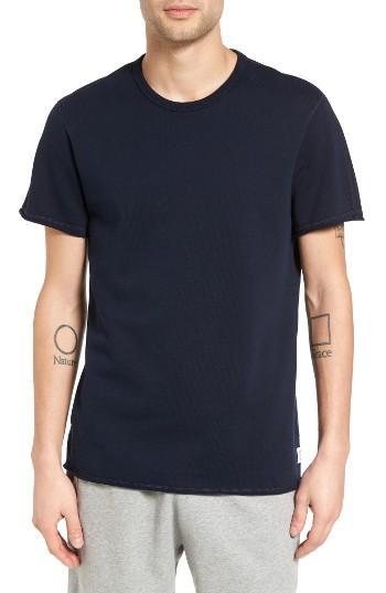 Men's Reigning Champ Raw Edge T-shirt - Blue