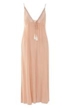 Women's Topshop Embroidered Maxi Sundress - Coral