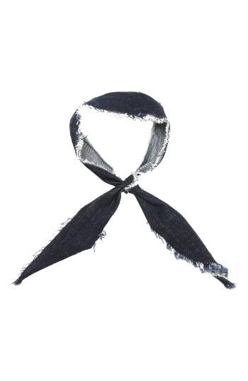 Women's Donni Charm Gigi Frayed Skinny Scarf