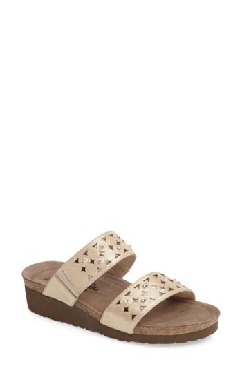 Women's Naot 'susan' Sandal Us / 37eu - Metallic