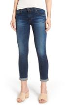 Women's Ag The Stilt Roll Cuff Cigarette Leg Jeans - Blue
