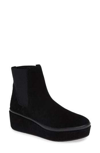 Women's Donald Pliner Janit Platform Bootie M - Black
